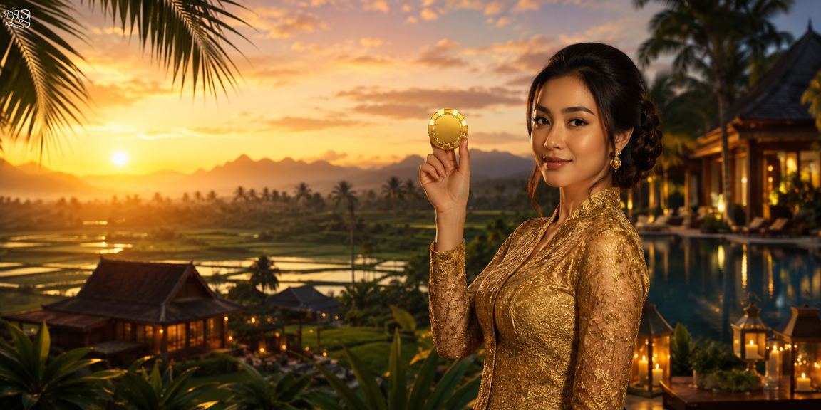 Pemain wanita berbaju kebaya menerima cashback bonus dalam talian di Kedah