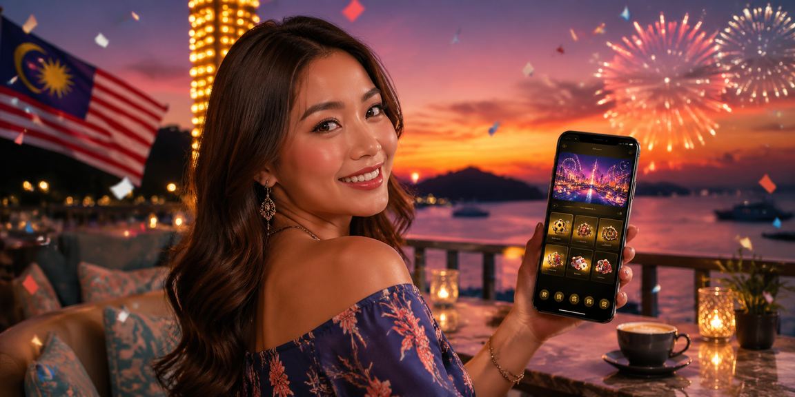 Pengguna di Kota Kinabalu membuat deposit melalui aplikasi mudah alih 452 dengan telefon Android